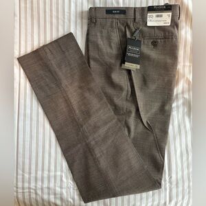 Jos. A. Bank Traveler Tech Slim Fit Pants - Brown
